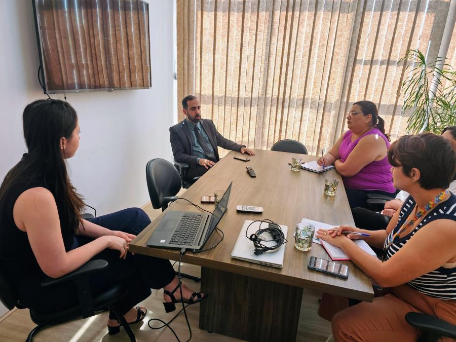 Secretaria de Saúde recebe representantes da cidade de Franco da Rocha