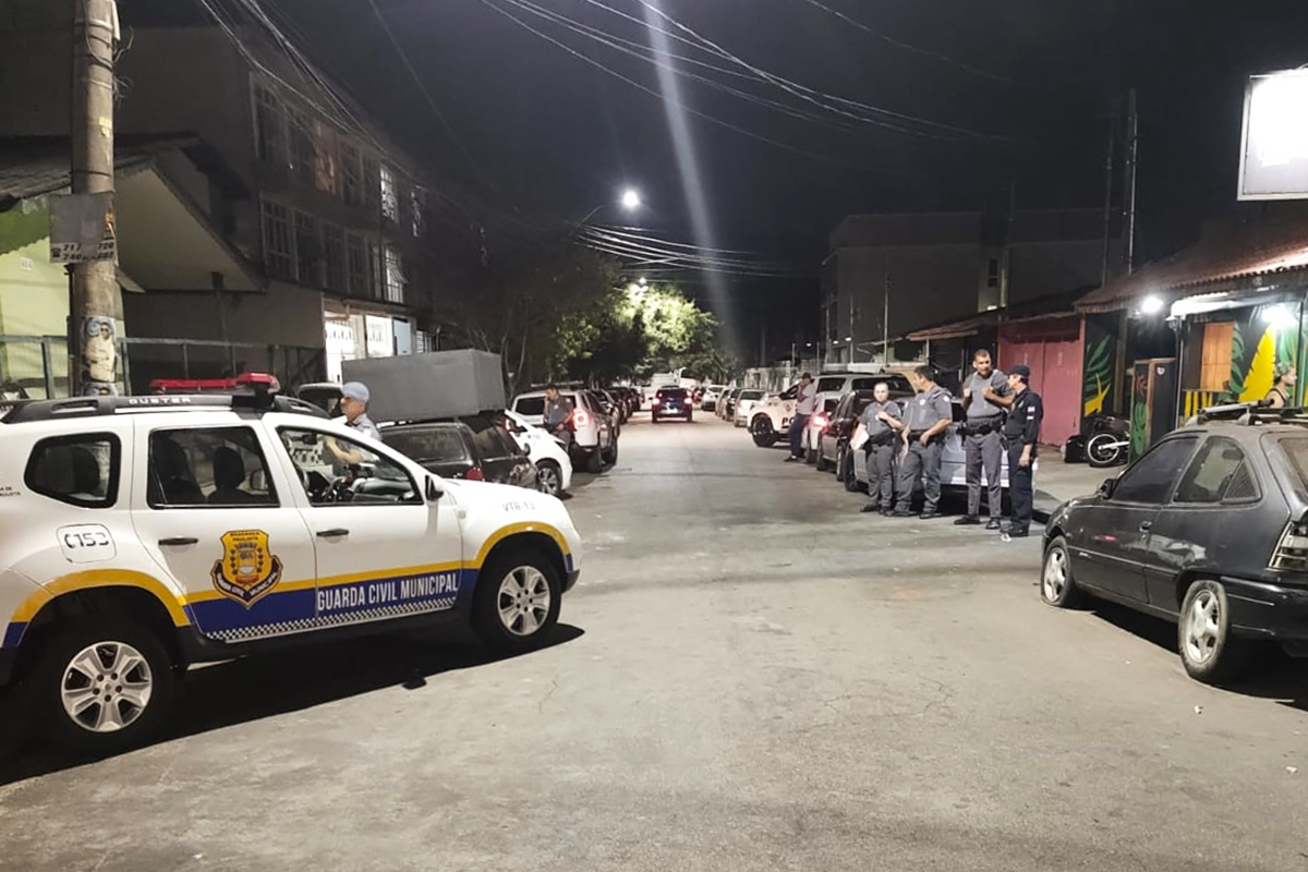 Forças de Segurança realização ação conjunta na Rua João Polidori, no  bairro Jardim São José - Prefeitura de Bragança Paulista
