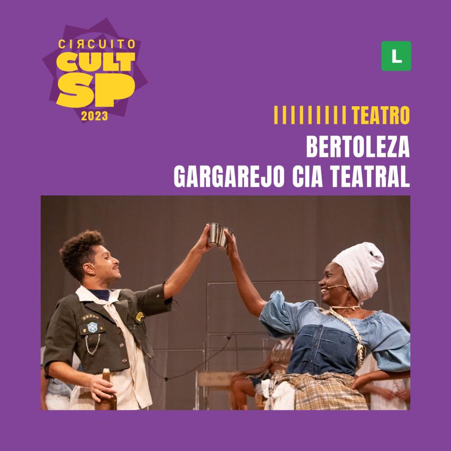 Circuito CultSP: Teatro Carlos Gomes recebe musical “Bertoleza” nesta sexta-feira (24/11)
