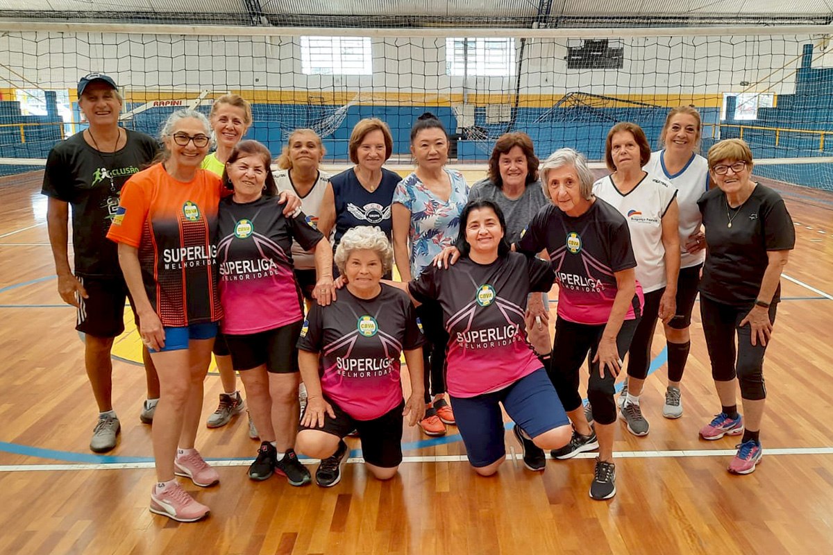 Equipe de Voleibol Adulto Feminino de Bragança Paulista conquista