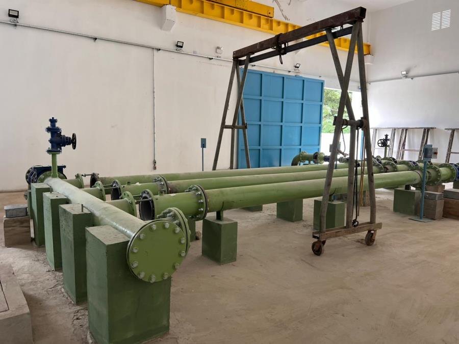 Prefeitura acompanha obra de distribuição de água no Araras dos Pereiras que vai beneficiar mais de 2 mil pessoas