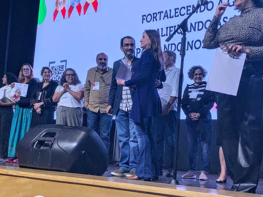 Administração recebe Prêmio padrão Ouro em Boas Práticas em HIV/AIDS do Governo do Estado