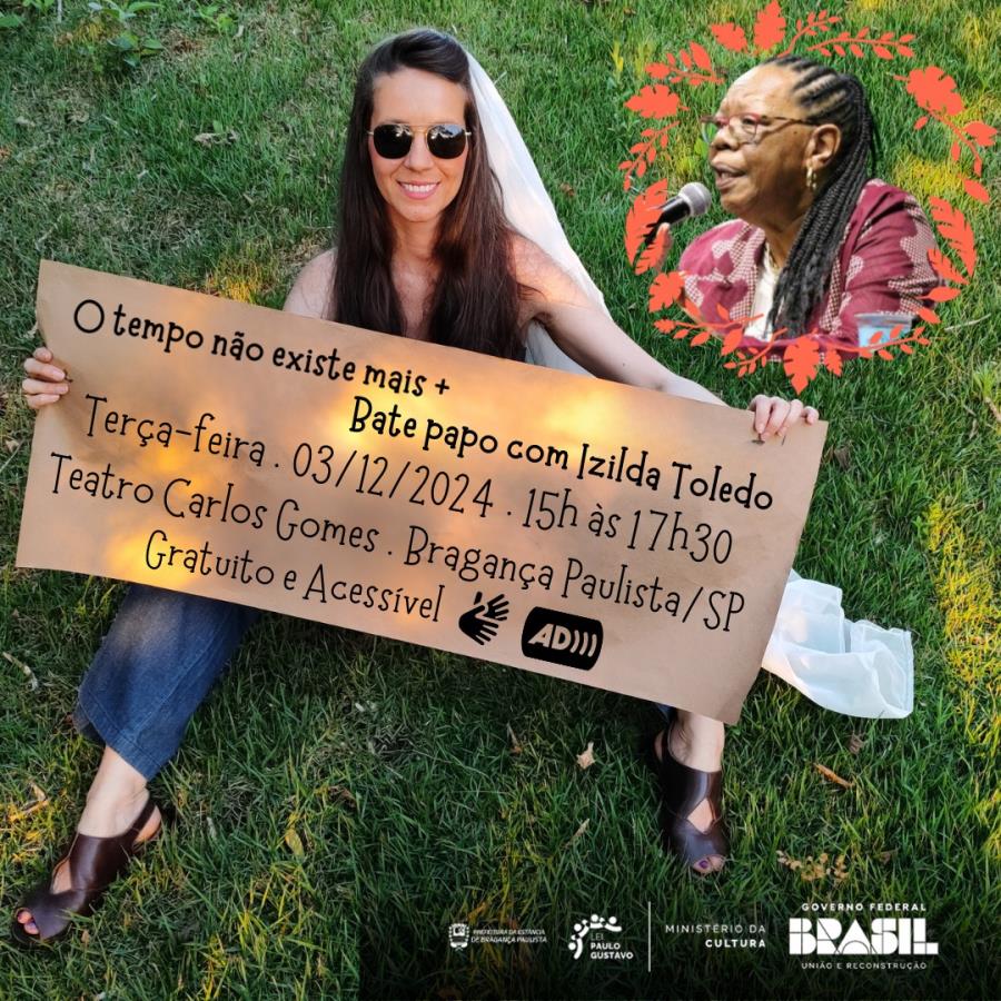 Espetáculo e Bate-Papo sobre saúde mental em Bragança Paulista