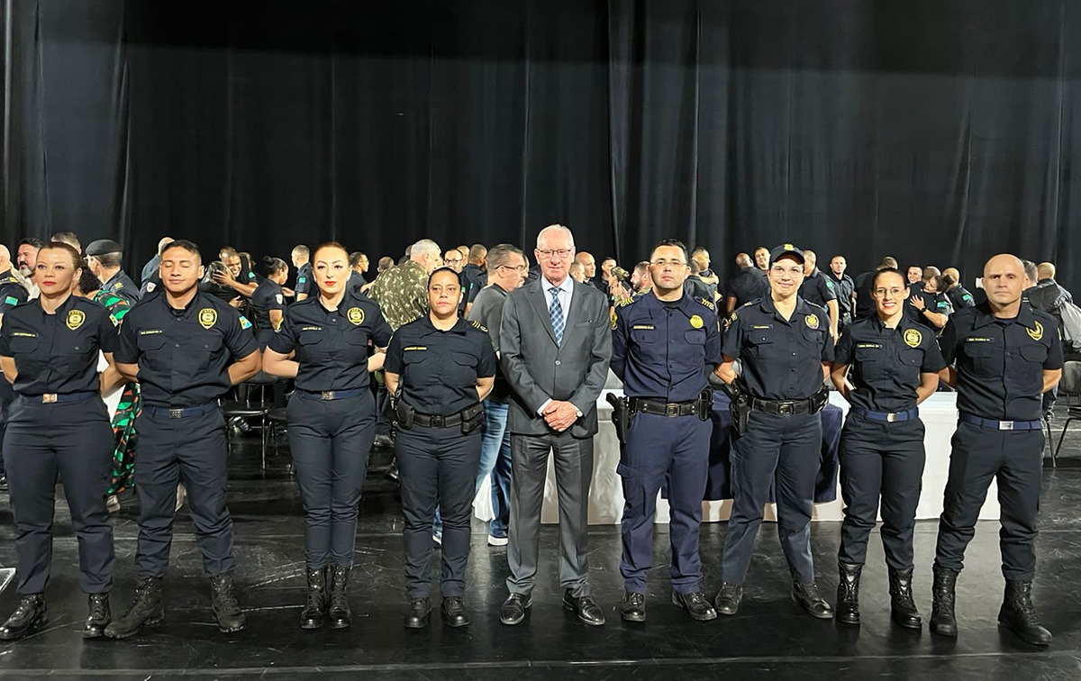 Cinco novos Guardas Civis Municipais de Bragança Paulista passam por curso de formação