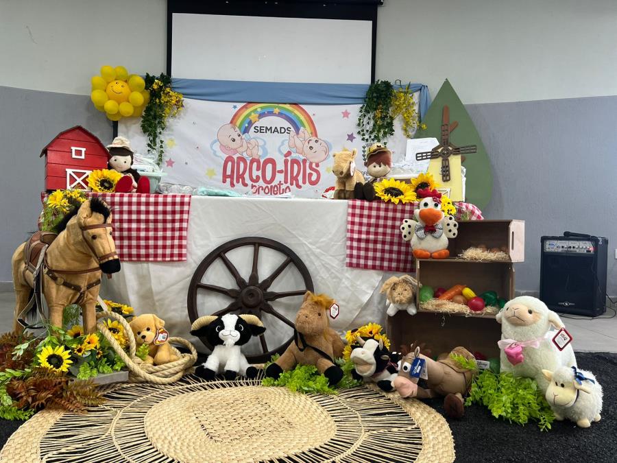 Projeto Arco-Íris realiza entrega de 12 enxovais para gestantes atendidas nos CRAS