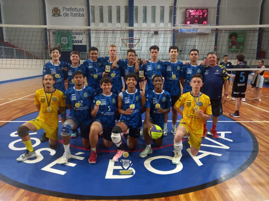 Equipe de Voleibol Masculino Sub 19 conquista o vice-campeonato na Copa Itatiba Regional de Voleibol
