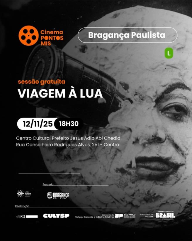 Centro Cultural recebe exibições especiais do Pontos MIS em novembro