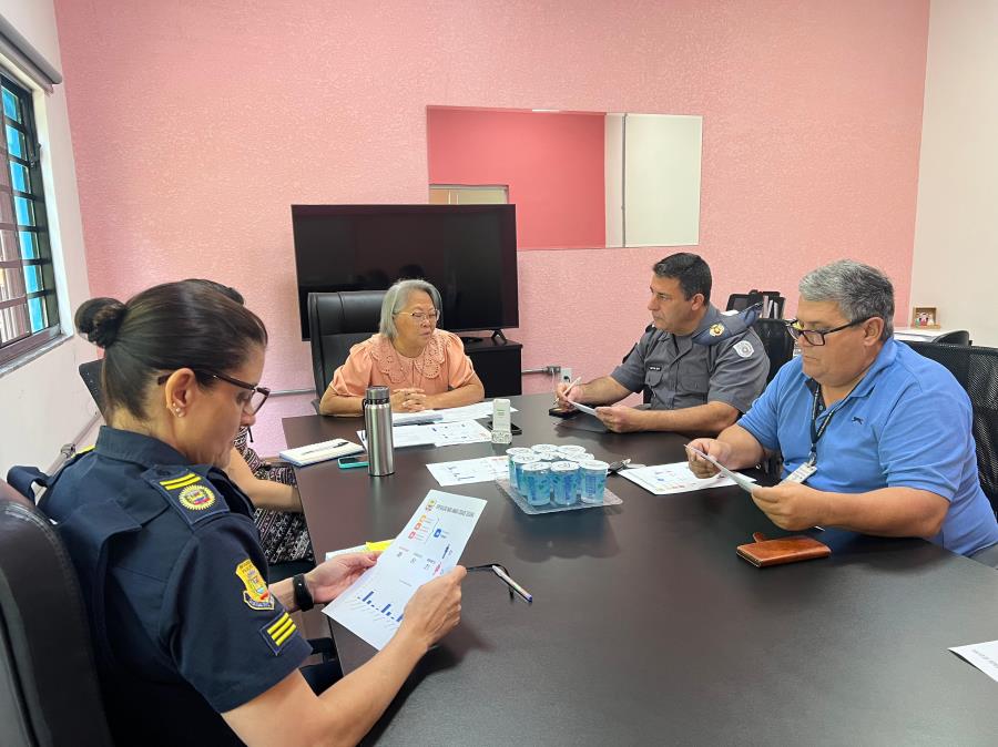Reunião da ação Mão Amiga e Cidade Segura é realizada pela SEMADS