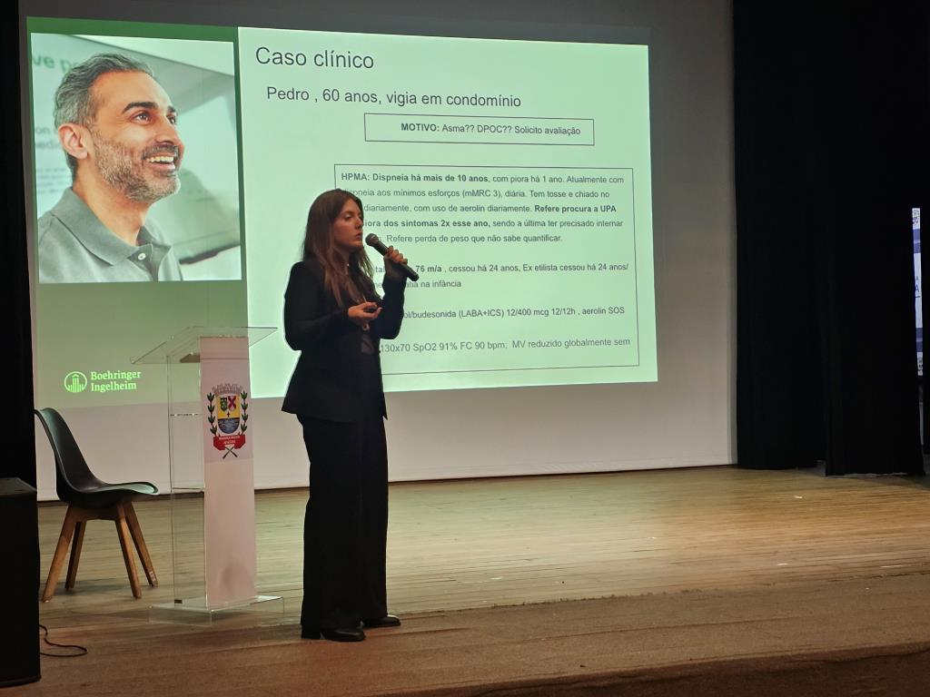 Profissionais de saúde participam de capacitação sobre doenças respiratórias