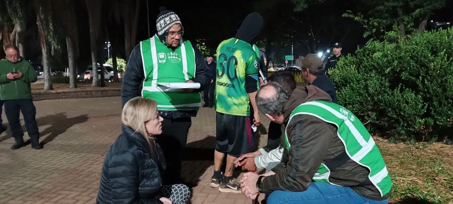 Operação “Noite Fria” acolhe 6 pessoas em situação de rua em primeira ação realizada