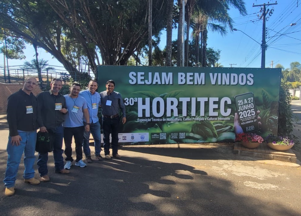 Produtores de Bragança Paulista participam da 30ª Hortitec em Holambra com apoio da Prefeitura