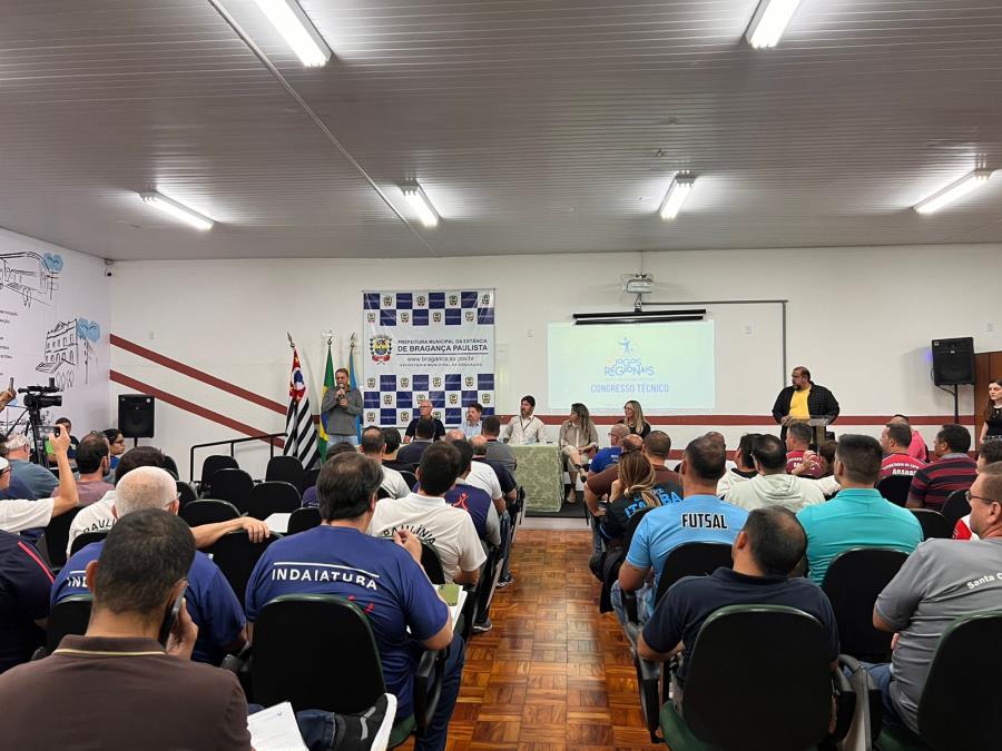 Congresso Técnico dos 66º Jogos Regionais é realizado em Bragança Paulista