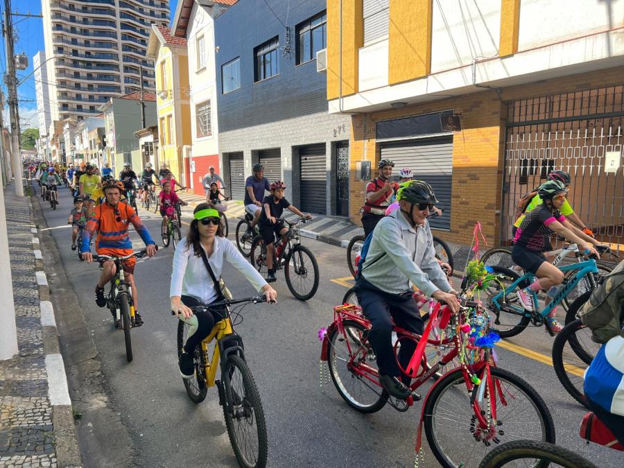 Passeio Ciclístico da Primavera é realizado com sucesso em Bragança Paulista