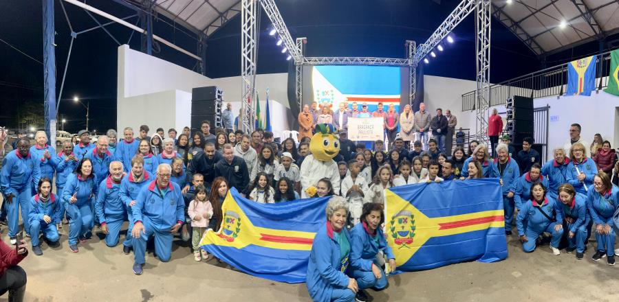 Abertura oficial dos 67º Jogos Regionais de Bragança Paulista tem anúncio do nome do mascote oficial e acendimento da pira olímpica