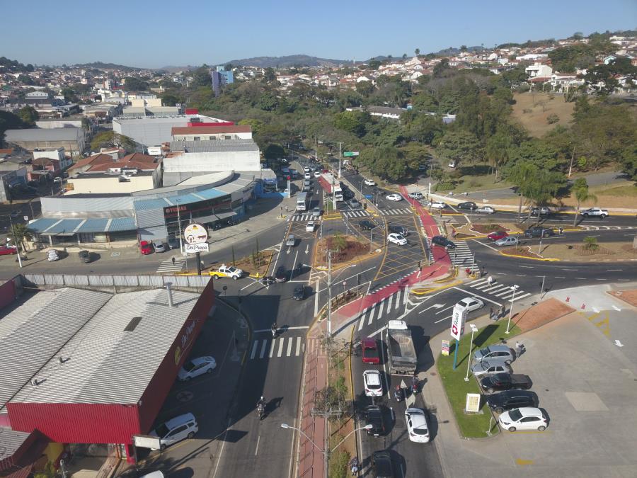 Mudanças na Rotatória do Tasca melhoram mobilidade em Bragança Paulista