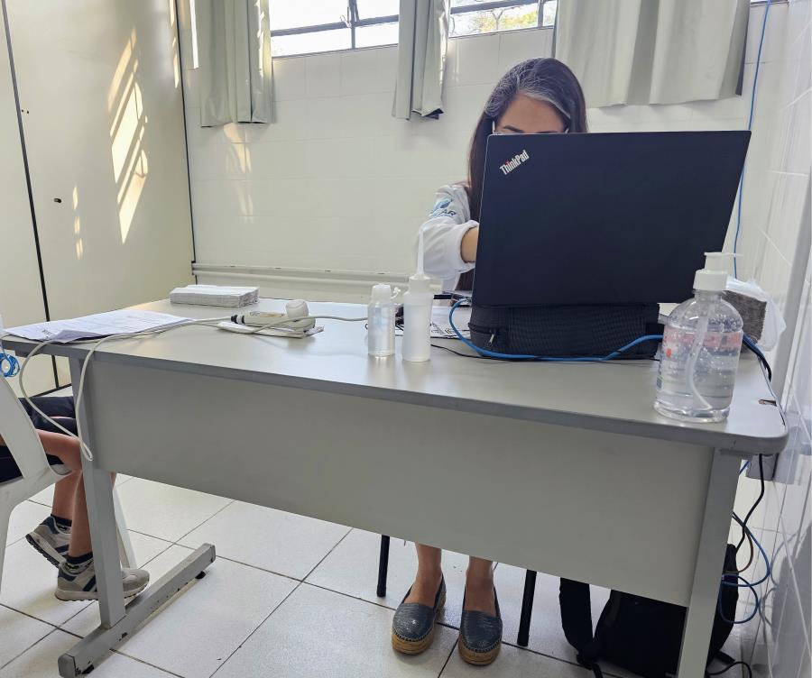 Projeto AbraçAR teve início nesta segunda-feira (06) no Centro de Saúde