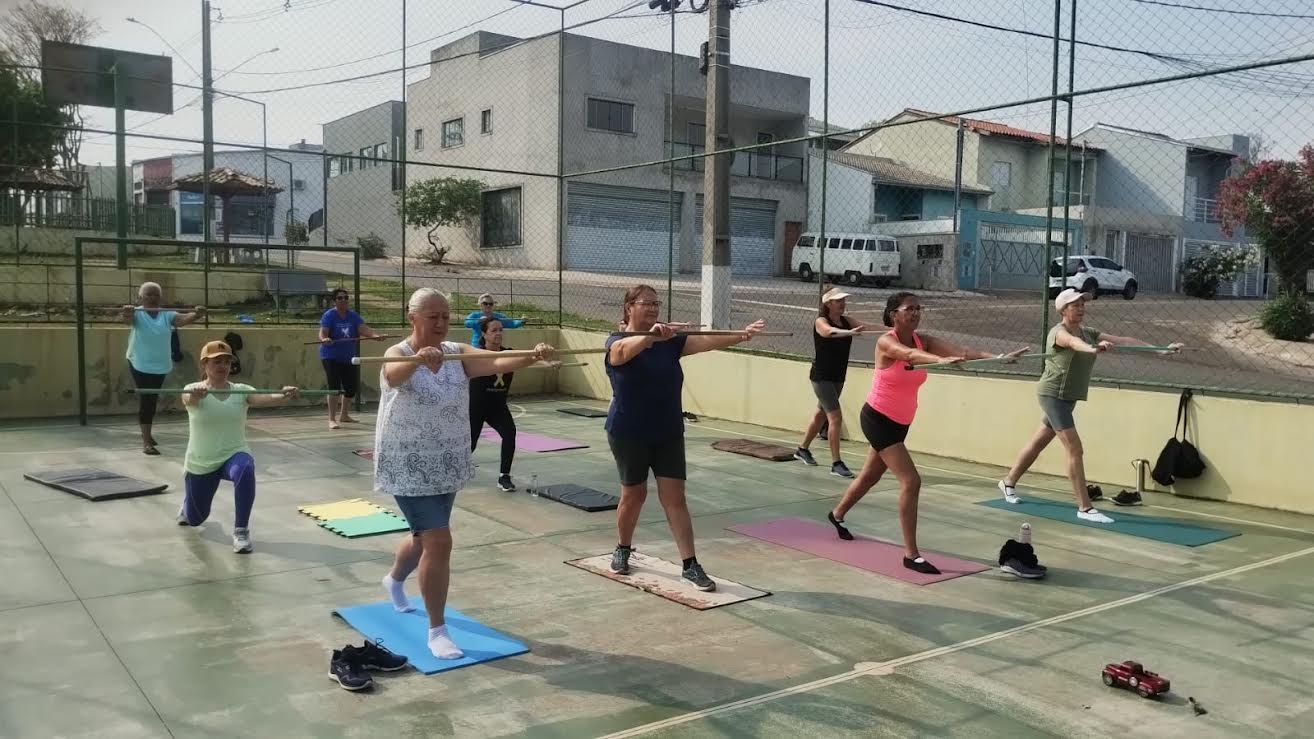 Prefeitura oferece aulas de ginástica e atividades lúdicas gratuitamente