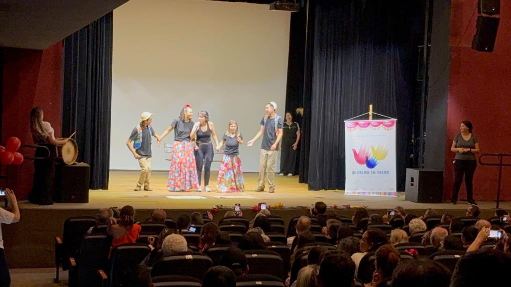 Ministério da Cultura apresenta Mostra Cultural “De Palma em Palma” no Teatro Carlos Gomes e emociona Bragança Paulista