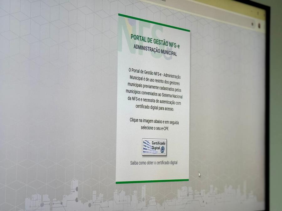 Prefeitura de Bragança Paulista inicia implantação da Nota Fiscal de Serviços Eletrônica nacional