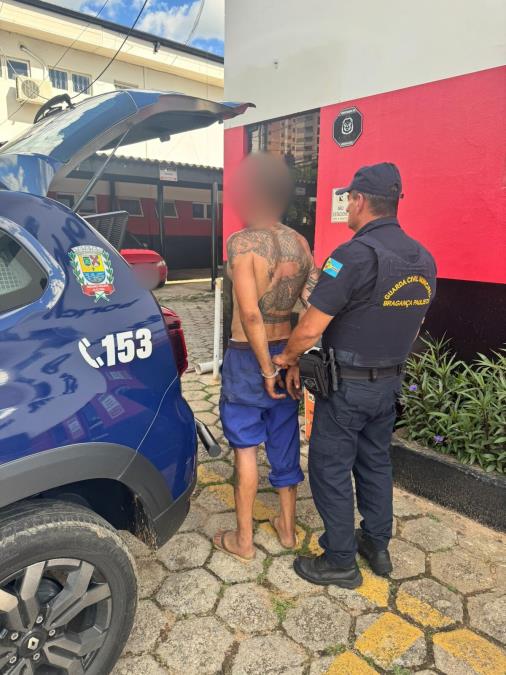 GCM de Bragança Paulista captura procurado com mandado de prisão