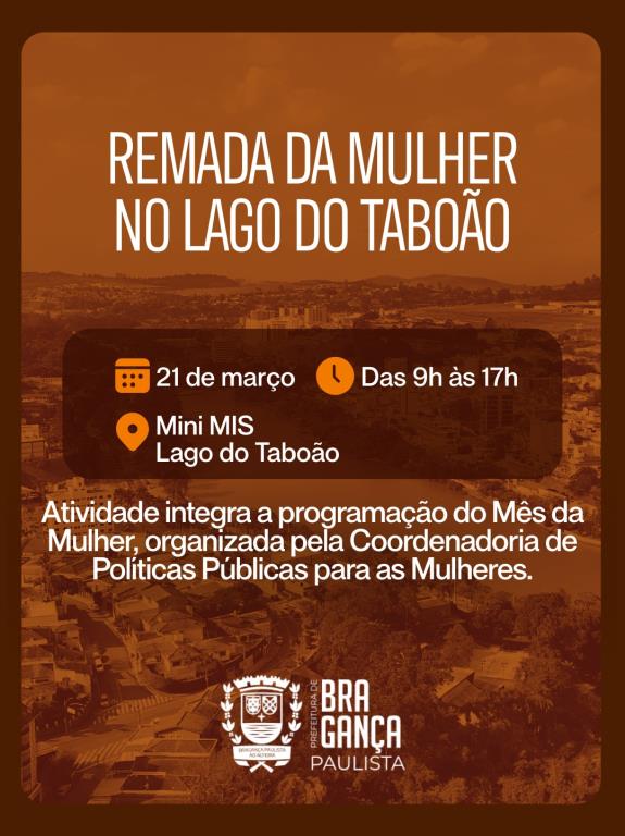 Remada da Mulher terá vivências de canoagem neste sábado (21)