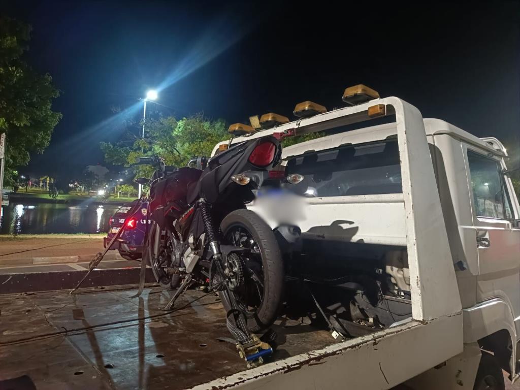 GCM de Bragança Paulista apreende motocicleta