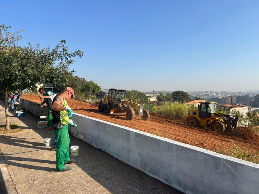 Prefeitura de Bragança Paulista realiza serviços de zeladoria no bairro Padre Aldo Bolini