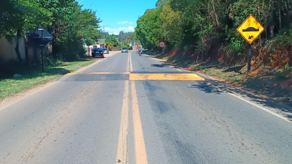 Demanda do Governo Social resulta em novo redutor de velocidade na Rodovia Padre Aldo Bolini (SP-63)