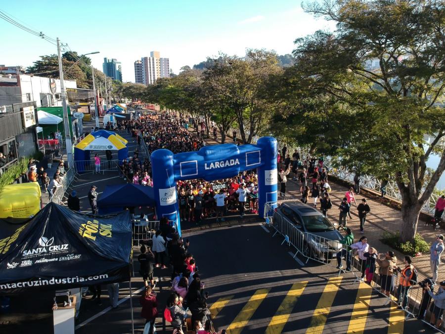 Corrida de Rua Bragança 10K Rock Run será realizada neste domingo (30/06) no Lago do Taboão