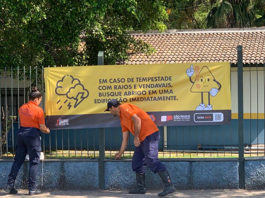 Defesa Civil de Bragança Paulista realiza campanha preventiva