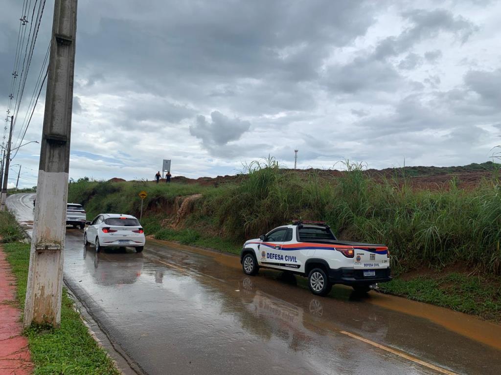 Chuvas intensas mobilizam equipes da Defesa Civil