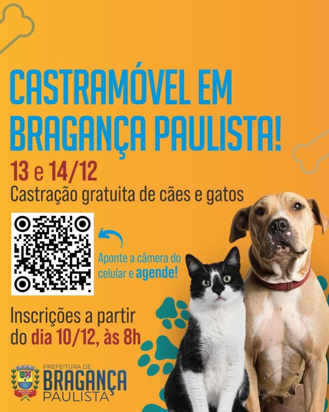 Castramóvel acontece nos dias 13 e 14 de dezembro em Bragança Paulista