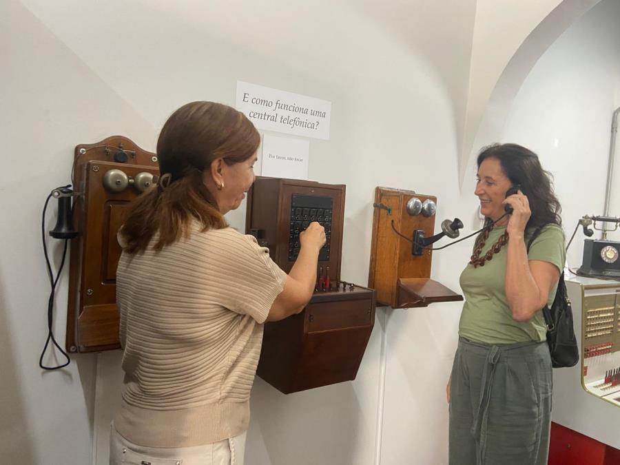 TV Aparecida exibe matéria especial sobre o Dia do Telefone no Museu do Telefone de Bragança Paulista