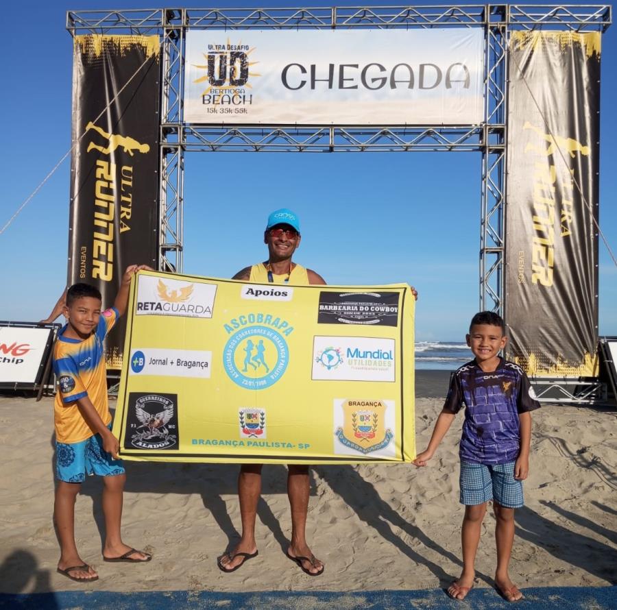 Atleta da GCM de Bragança Paulista se destaca na 2ª Ultramaratona de Bertioga e conquista o 5º lugar na categoria