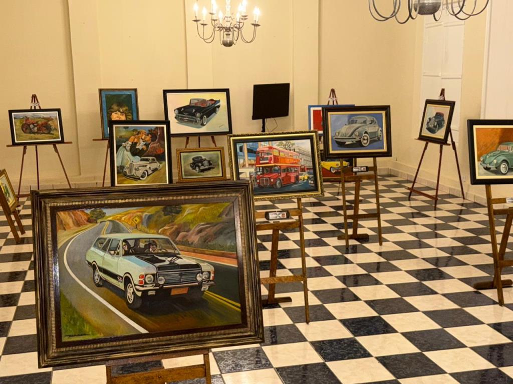 59 anos do Museu Municipal Oswaldo Russomano tem Exposição “Rota 73” do artista plástico Luis Moraes
