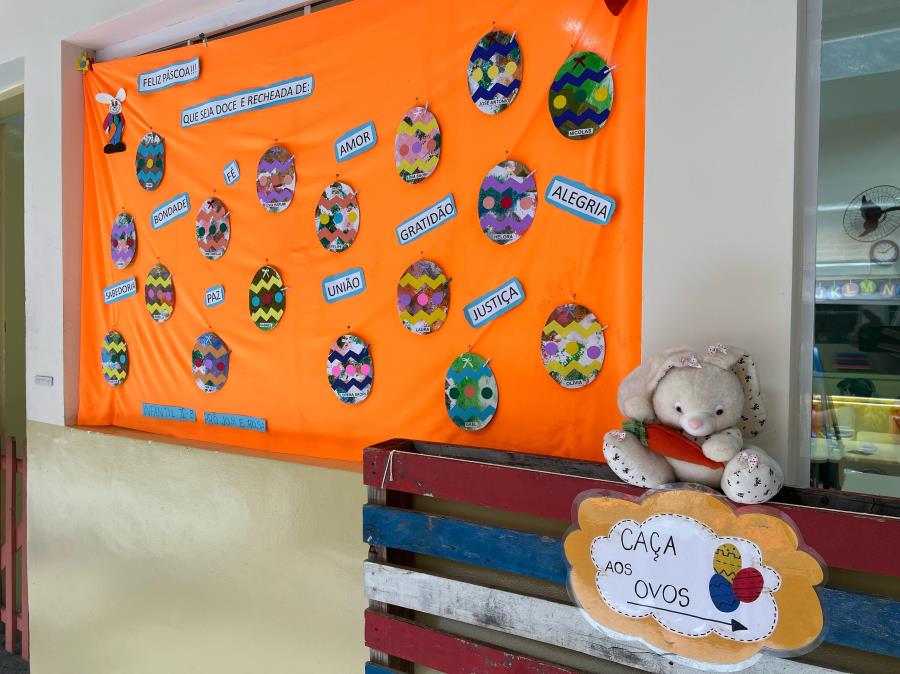 Prefeitura de Bragança Paulista distribui ovos de Páscoa para alunos da Rede Municipal de Ensino