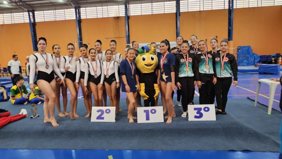 Bragança Paulista conquista o pentacampeonato na modalidade ginástica artística nos Jogos Regionais 2025