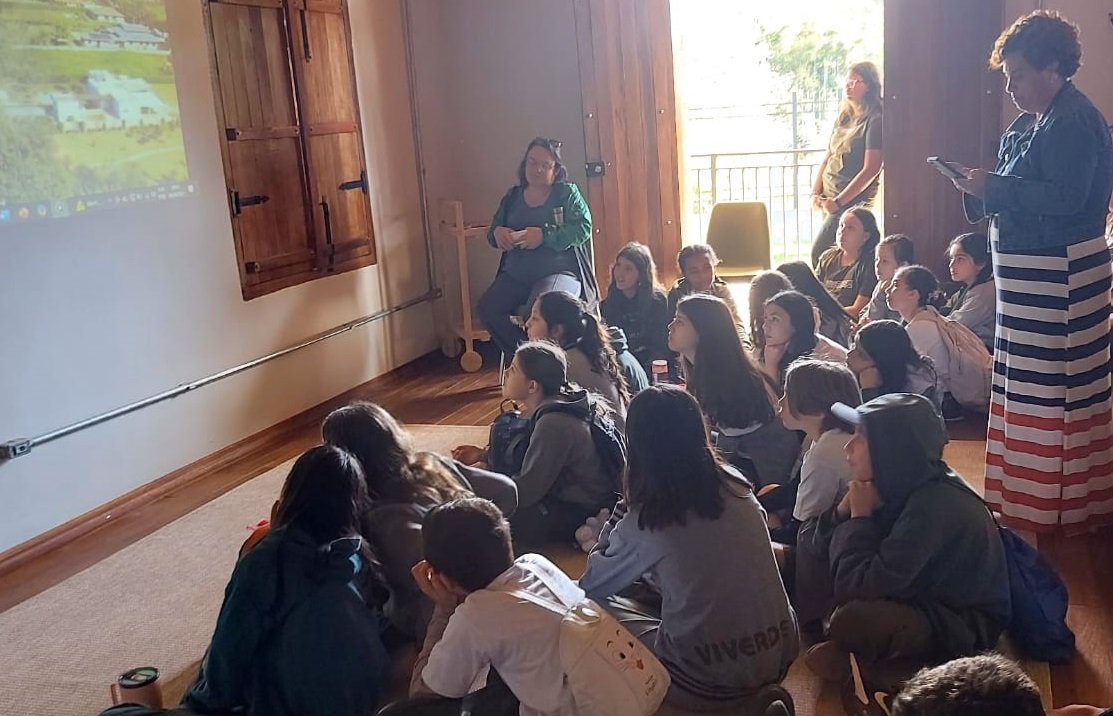 Trabalhos e visitações do CES Sala Verde Pindorama em setembro