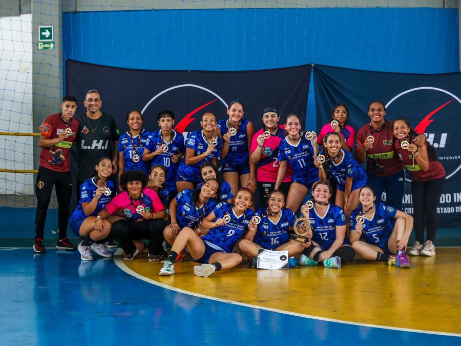Equipes de Handebol de Bragança Paulista conquistam títulos na final da Liga do Interior 2024