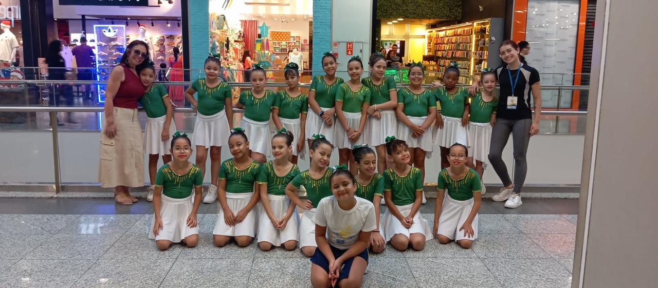 Fanfarra Comendador Hafiz encanta público no Bragança Shopping Center