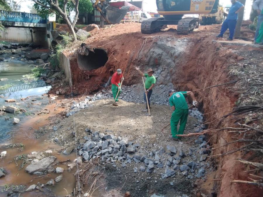 Meio Ambiente destaca ações de combate à erosão em áreas públicas e estradas rurais