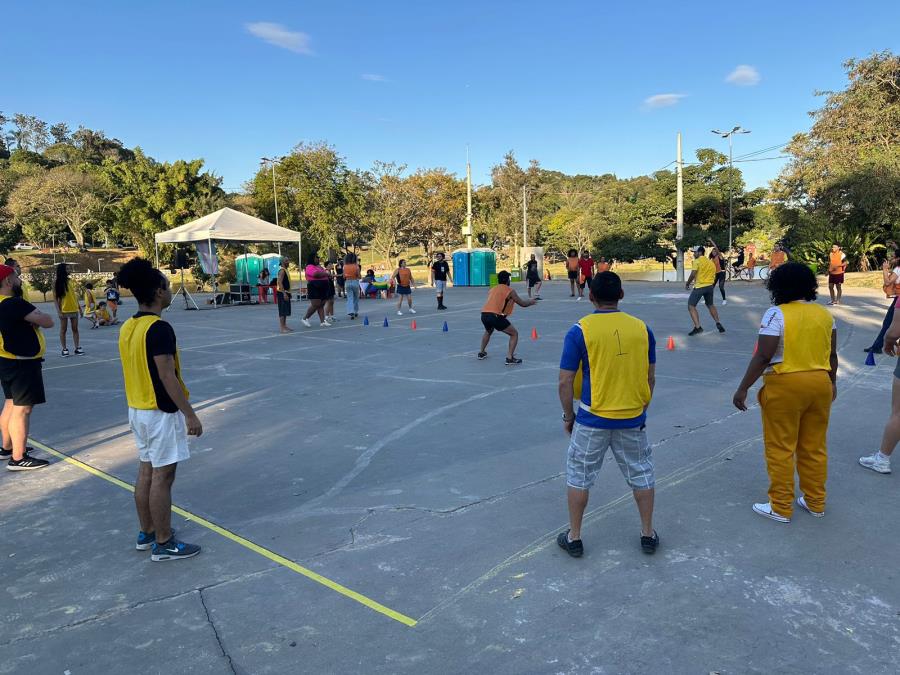 Público prestigia a 1ª Queimada da Diversidade realizada na Arena do Lago em Bragança Paulista