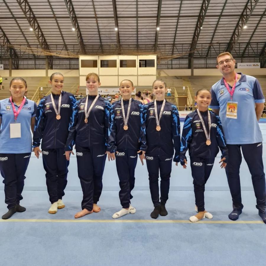 Ginastas de Bragança Paulista conquistam medalhas em Torneio Nacional