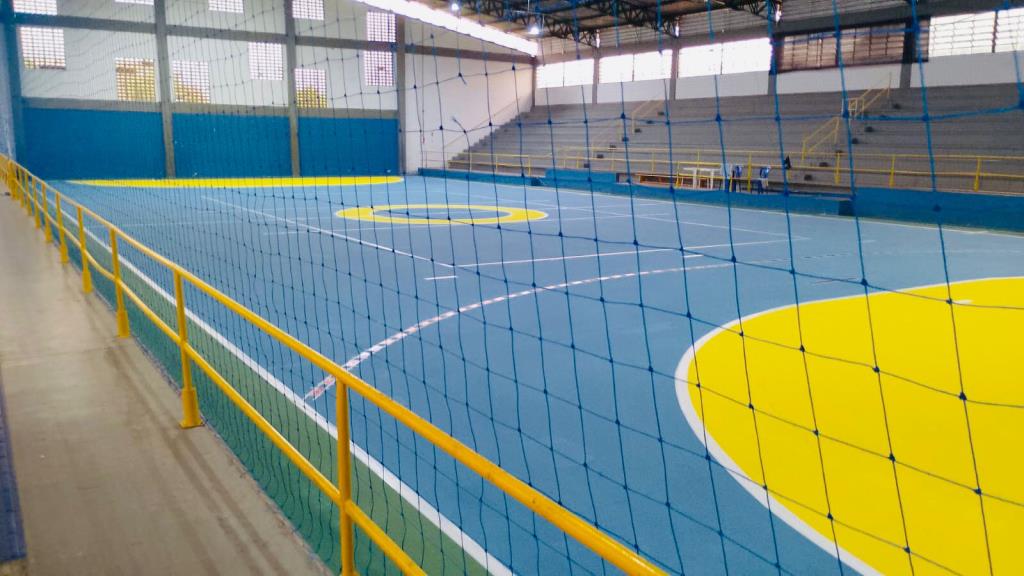 Ginásio Rubens Batazza passa por ampla reforma e será palco da Copa Bragança de Futsal 2026