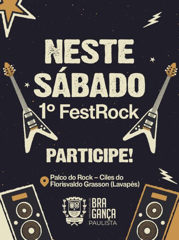 Bragança Paulista recebe o 1º FestRock: Uma Celebração ao legado do Rock n’ Roll