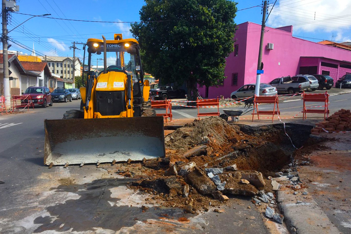 Prefeitura inicia obras de contingência no sistema de drenagem pluvial na Avenida Euzébio Savaio