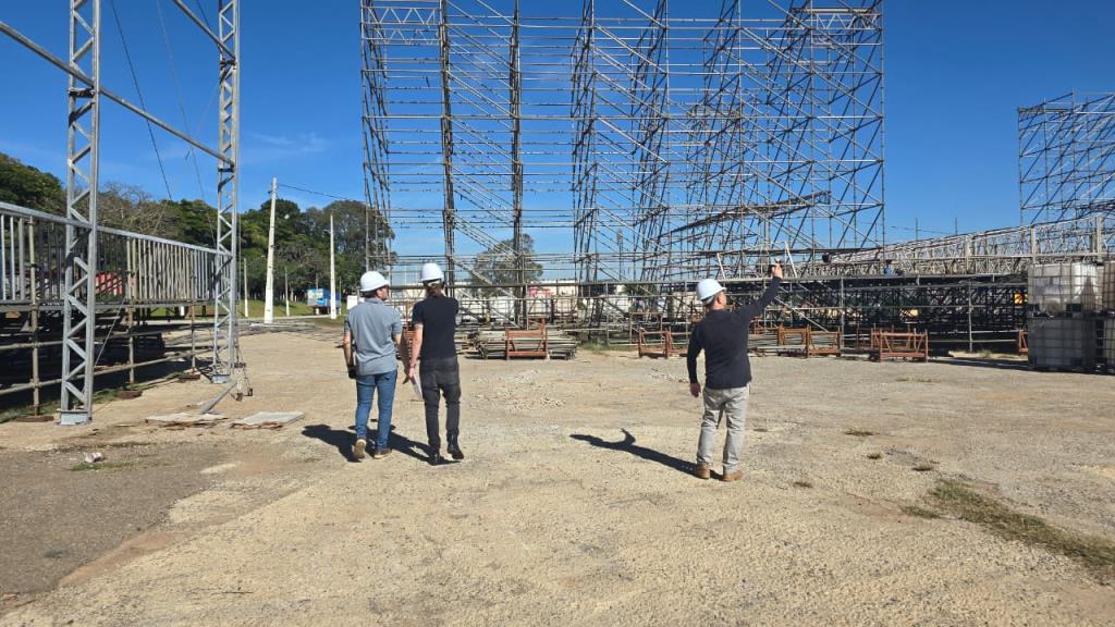 Estrutura da Expoagro e Festa do Peão entra na fase final de montagem