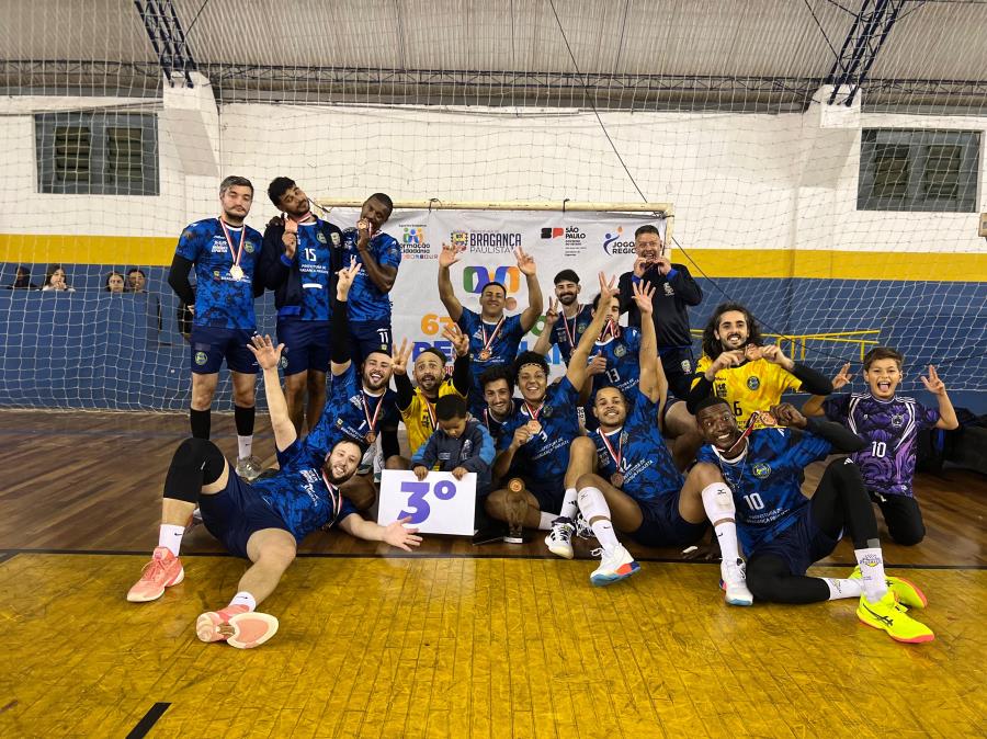 Bragança Paulista conquista bronze no voleibol masculino e alcança 4º lugar no feminino nos 67º Jogos Regionais