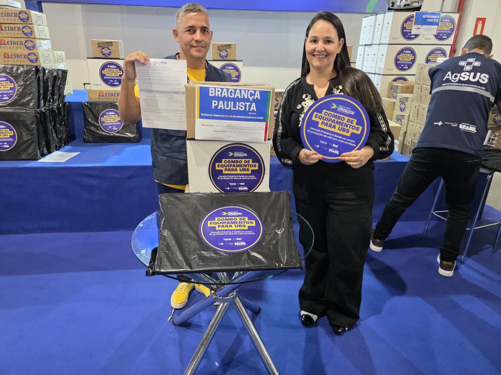 Bragança recebe equipamentos de saúde