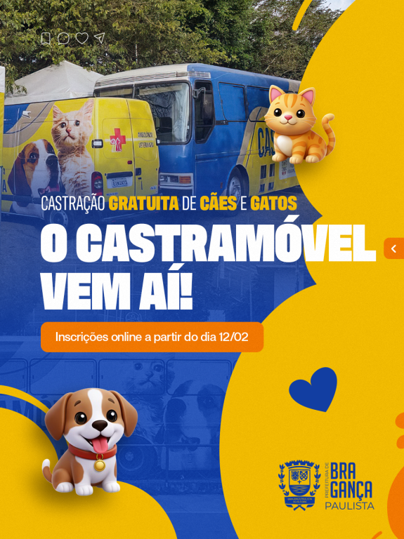 Castramóvel acontece nos dias 24 e 25 de fevereiro no bairro Mãe dos Homens